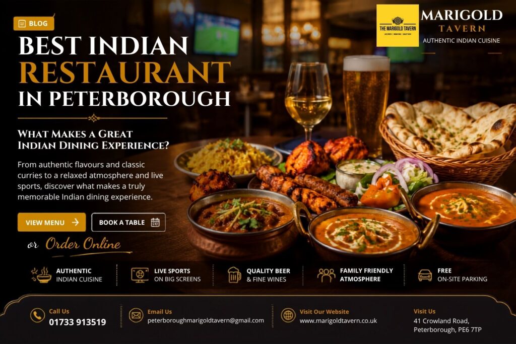 Best Indian Restaurant in Peterborough