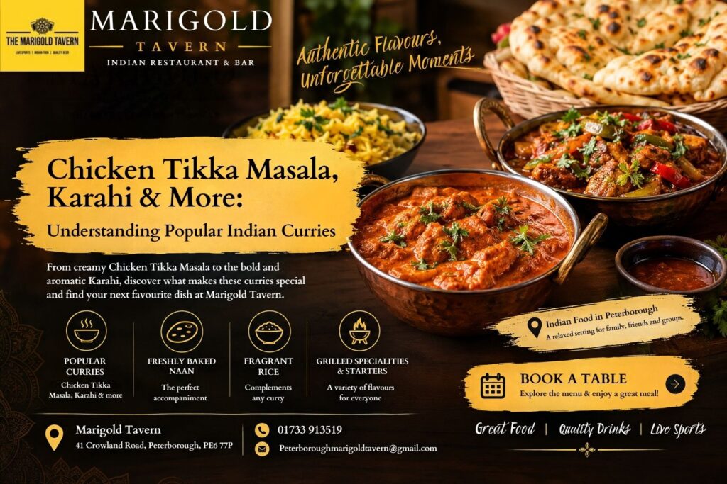 Popular Indian Curries | Chicken Tikka Masala & Karahi